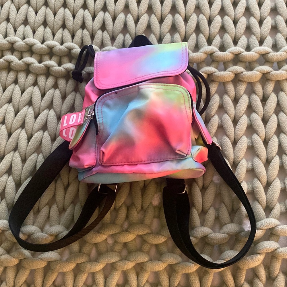 Claire’s mini backpack